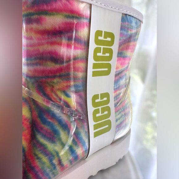 UGG Classic Waterproof Clear Mini Boots Winter Snow Rain size 7 - Picture 8 of 14